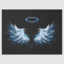 Search for angel wings tissue paper Blue