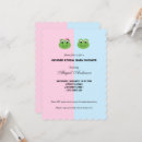 Search for green frog invitations Shower
