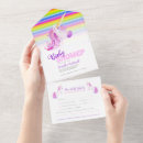 Search for unicorn baby shower invitations Colourful