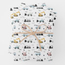 Search for construction vehicle wrapping paper Crane