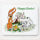 Search for happy easter mousepads Rabbit