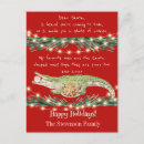 Search for crocodile christmas cards Festive