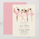 Search for ballet baby shower invitations Feminine