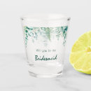 Search for bridesmaid shot glasses Modern