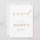 Search for reserved for brides family Minimalist