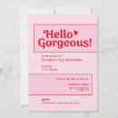 Search for pink seasonal invitations Playful