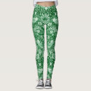 Search for green leaf pattern leggings Nature