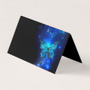Search for glow in the dark business cards Blue