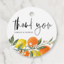 Search for lemon wedding favour tags Thank you