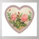 Search for heart rose posters Girly