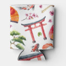 Search for japanese can coolers Watercolor