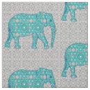 Search for turquoise and grey fabric White