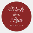 Search for love sewing stickers Pink