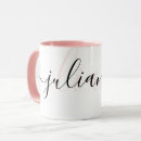 Search for pink and black mugs Script