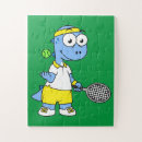 Search for tennis puzzles Cartoon