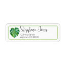 Search for tropical return address labels White