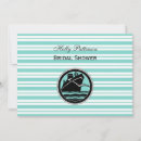 Search for boat bridal shower invitations Sea