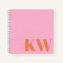 Search for initials notebooks For her