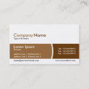 Search for chocolate business cards Minimal