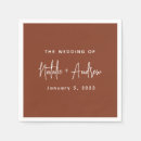 Search for wedding napkins Script