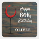 Search for rustic red stickers Birthday