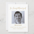 Search for elegant memorial invitations Forever in our hearts