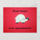 Search for appointments postcards Appointment reminder
