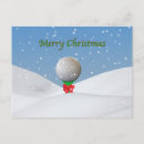 Search for golfer christmas cards Snow