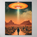 Search for vintage ufo art Desert
