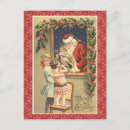 Search for antique car christmas cards Santa claus