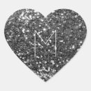Search for silver hearts stickers Black