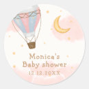 Search for hot pink baby shower stickers Modern