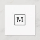 Search for black and white business cards Minimalist