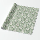 Search for white rose wrapping paper Green