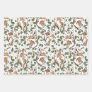 Search for woodland animal christmas wrapping paper Rustic