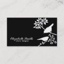 Search for birds business cards Elegant