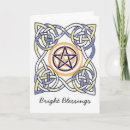 Search for wiccan symbols cards Pentacle