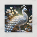 Search for peacock business cards Beautiful