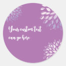 Search for lilac wedding stickers Floral