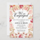 Search for save the date engagement party invitations Watercolor