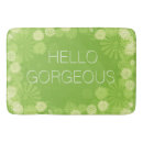 Search for hello gorgeous bath mats Elegant