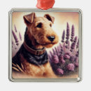 Search for airedale christmas tree decorations Puppy