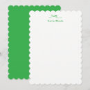 Search for bows note cards Green