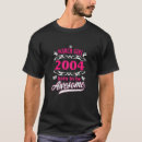 Search for born in 2004 tshirts March