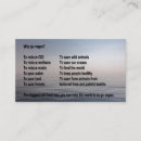 Search for vegan business cards Vegetarian