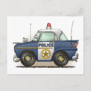 Search for police postcards Vehicle