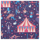 Search for circus fabric Animals