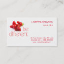 Search for make a difference business cards Different