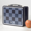 Search for plaid lunch boxes Gingham