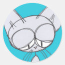 Search for sleepy cat stickers Coffee